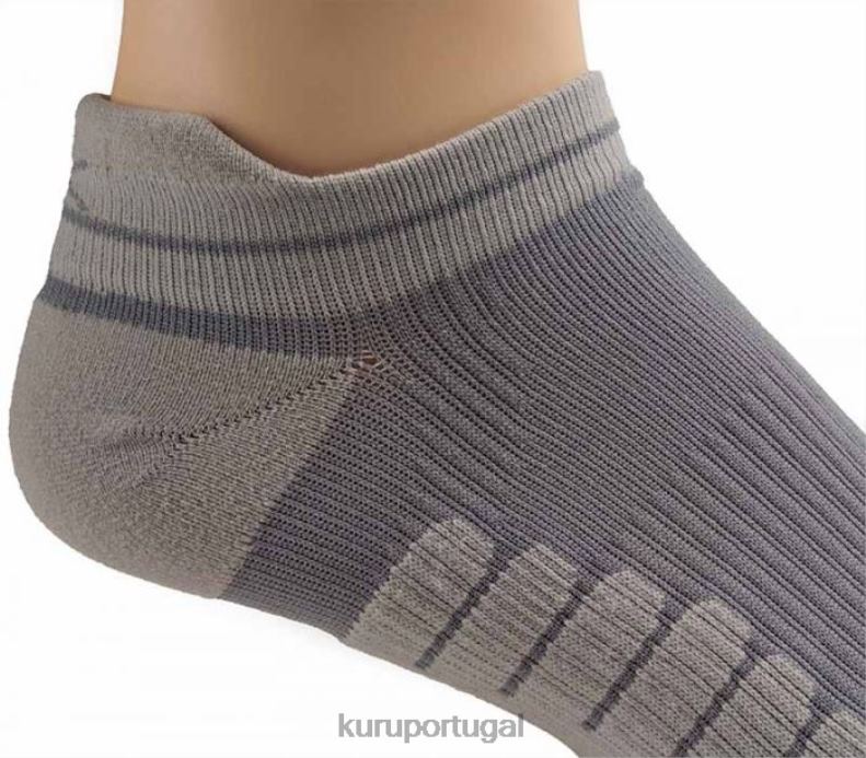 unissex cinza Kuru sparc 2.0 tornozelo meias 666HJ215